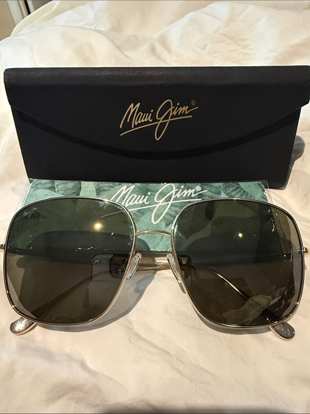 Maui Jim TRITON Polarized titanium sunglasses - Picture 3 of 5